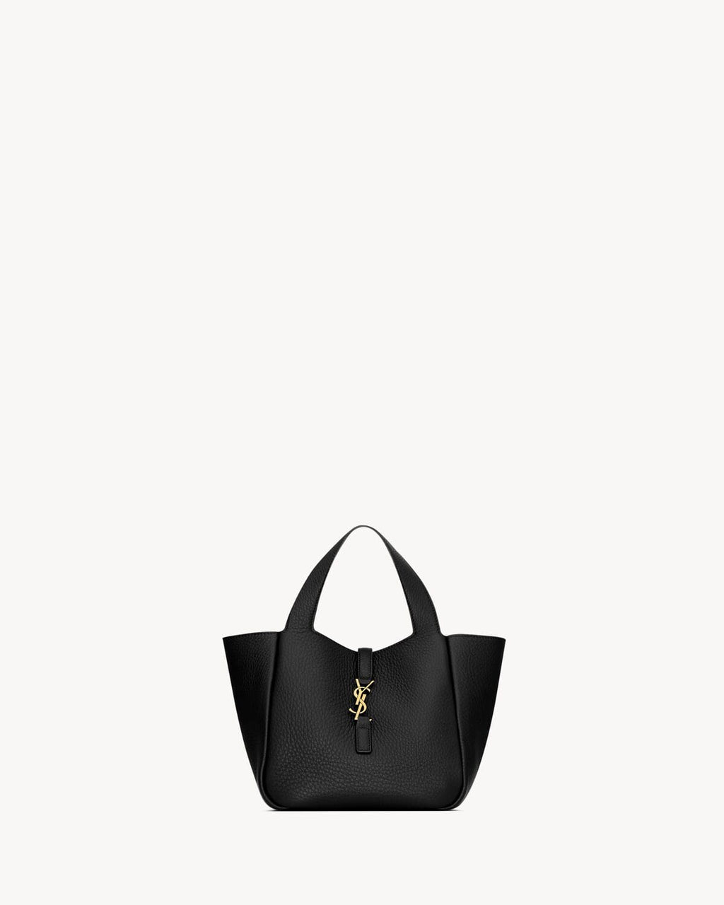 SAINT LAURENT LE 5 À 7 BABY BEA in grained leather