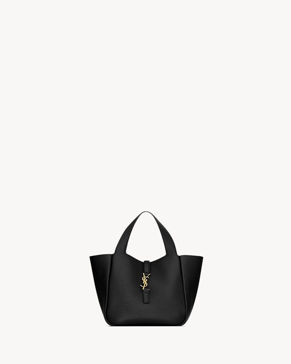 SAINT LAURENT LE 5 À 7 BABY BEA in grained leather