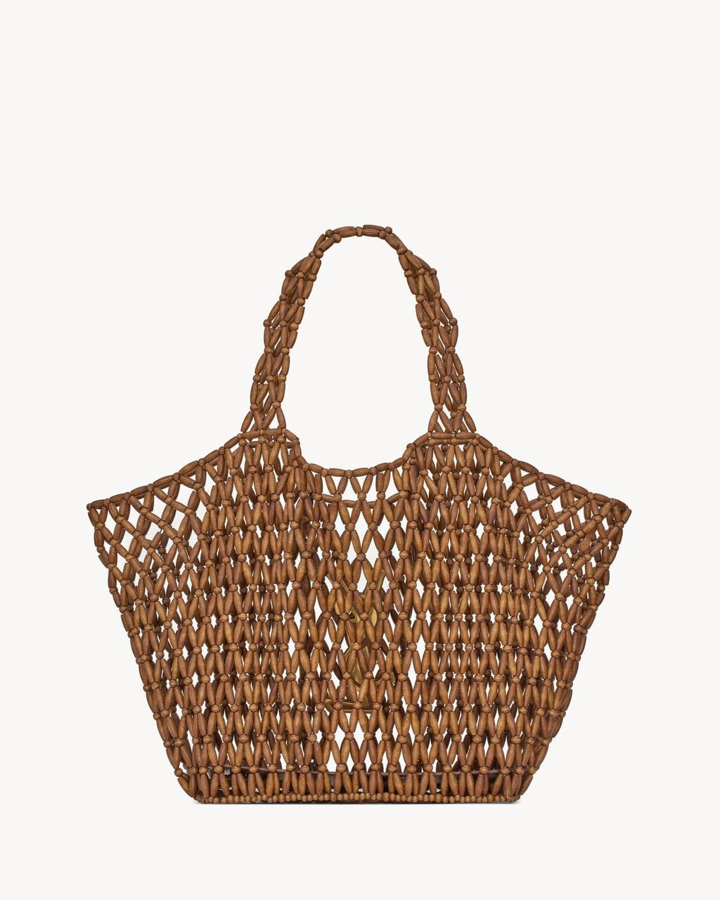 【Limited supply】SAINT LAURENT ICARE medium in wood beads