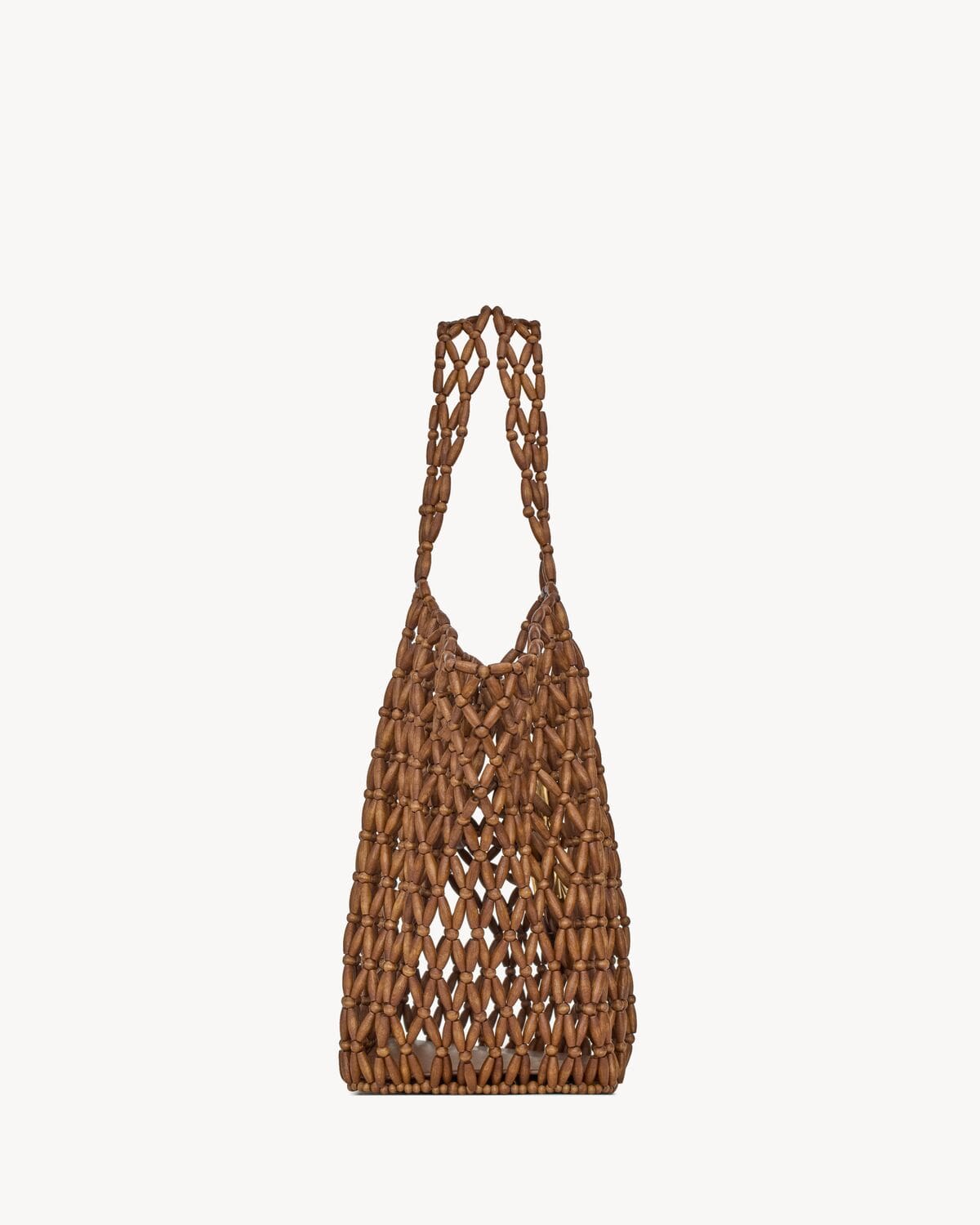 【Limited supply】SAINT LAURENT ICARE medium in wood beads