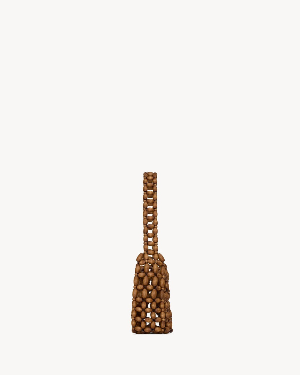 SAINT LAURENT LE 5 À 7 in wood beads