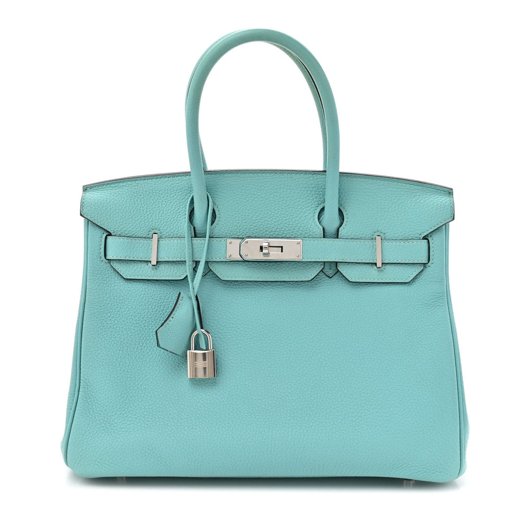 Hermès Togo BIRKIN 30 Bleu Atoll