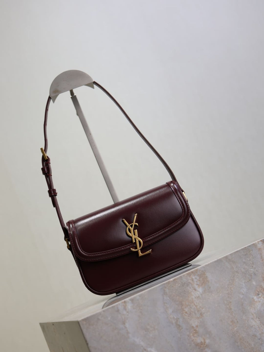 SAINT LAURENT SOLFERINO Mini BOX  leather handbag