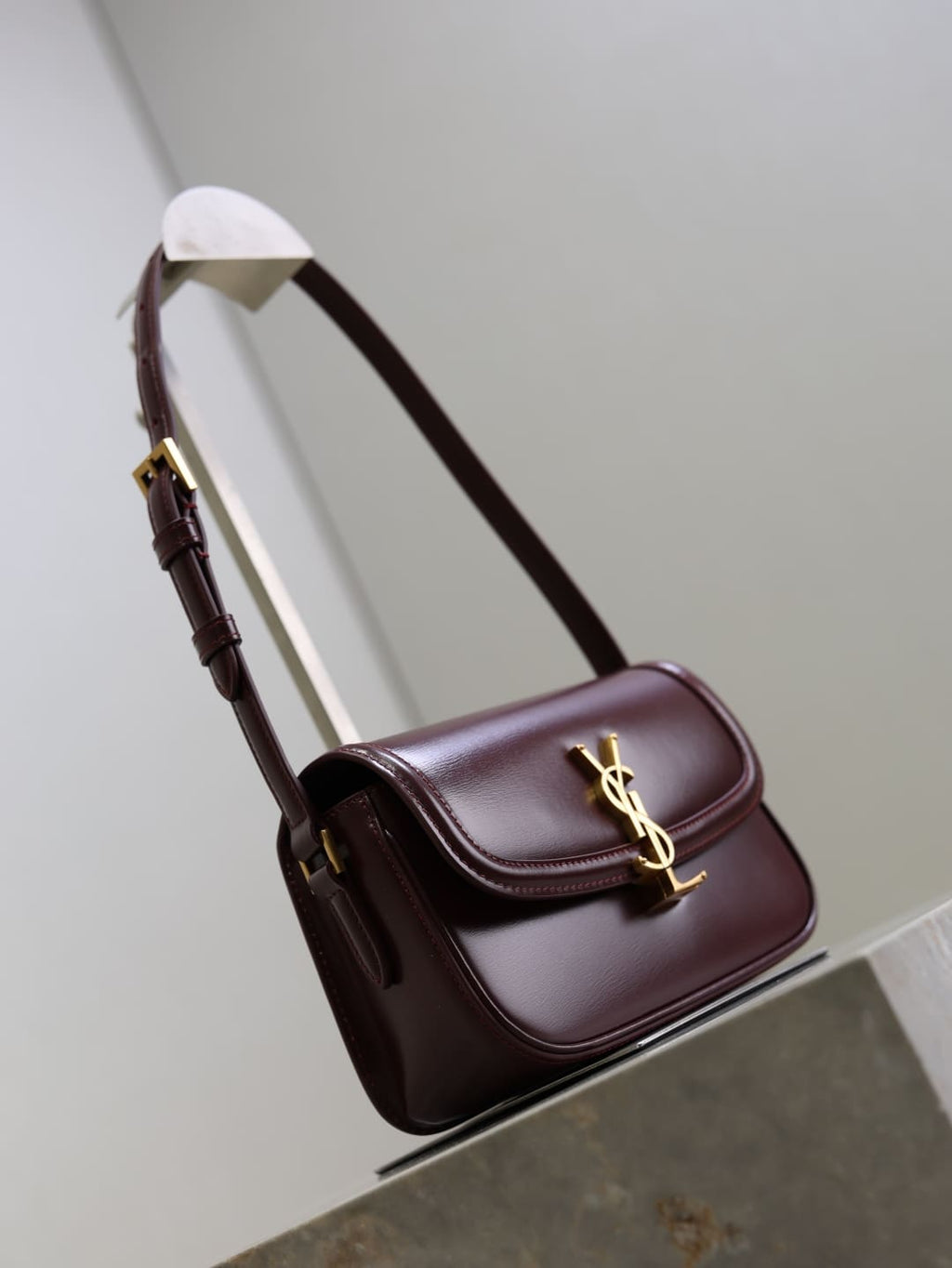 SAINT LAURENT SOLFERINO Mini BOX  leather handbag