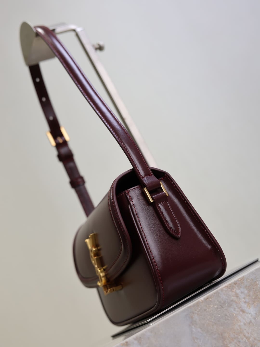 SAINT LAURENT SOLFERINO Mini BOX  leather handbag