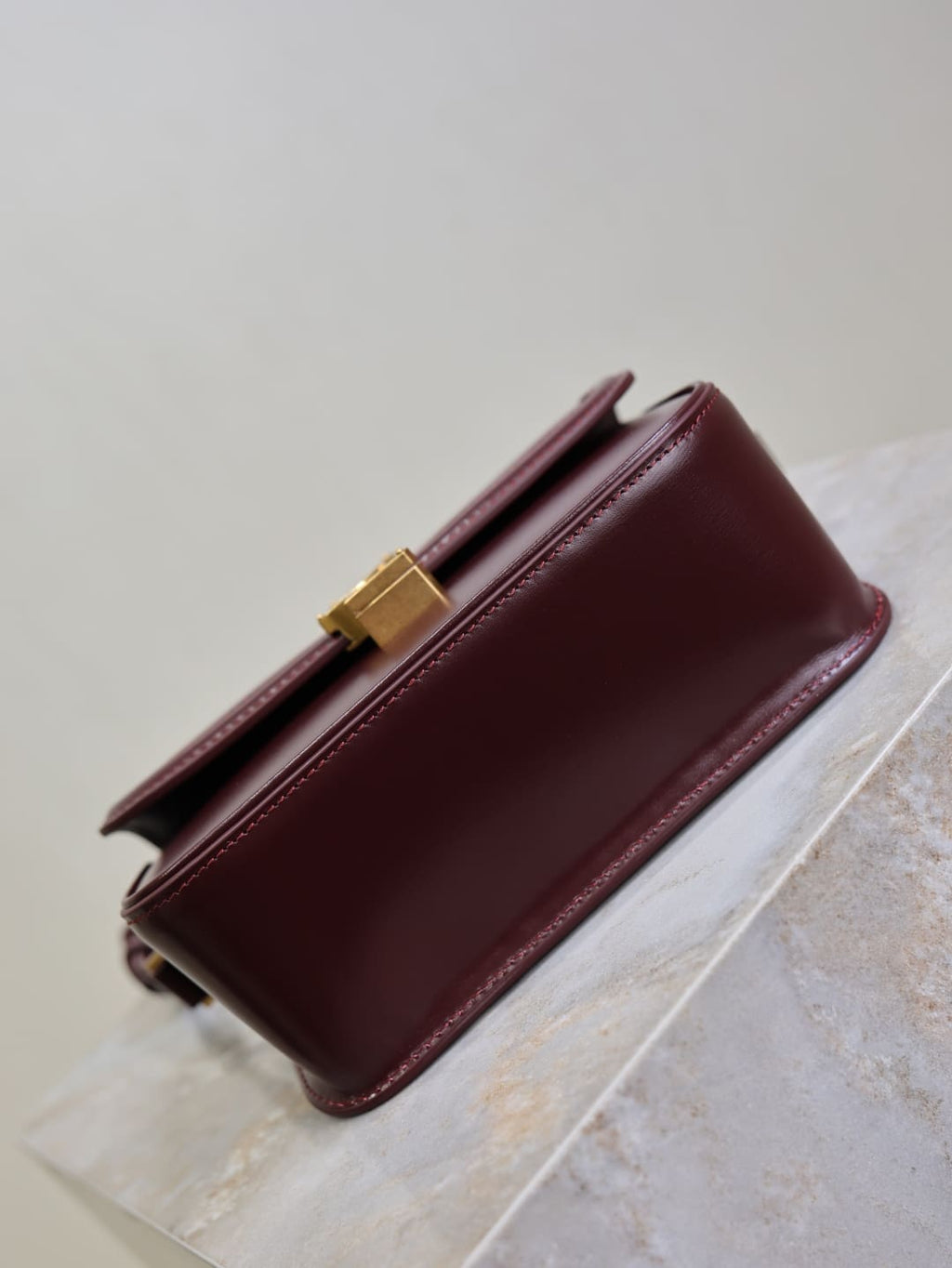 SAINT LAURENT SOLFERINO Mini BOX  leather handbag