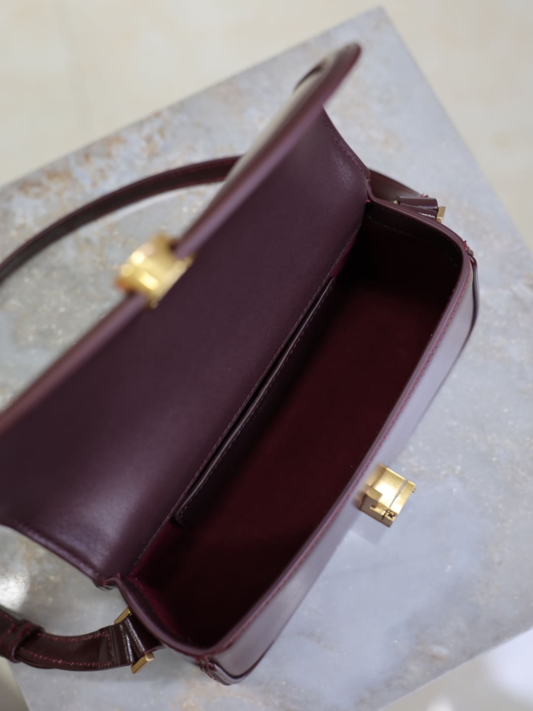 SAINT LAURENT SOLFERINO Mini BOX  leather handbag
