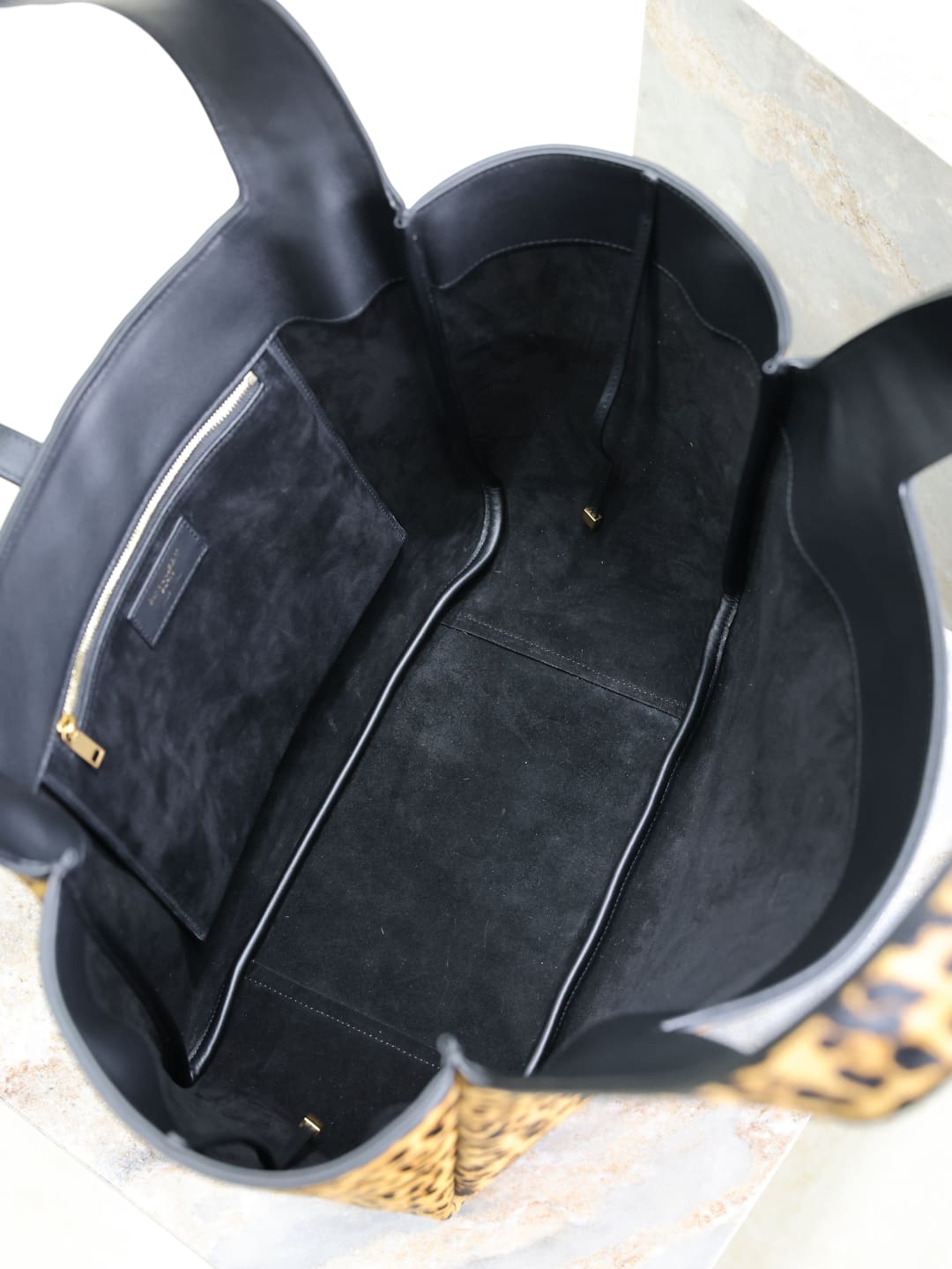 SAINT LAURENT LE 5 À 7 BEA in pony hair leather