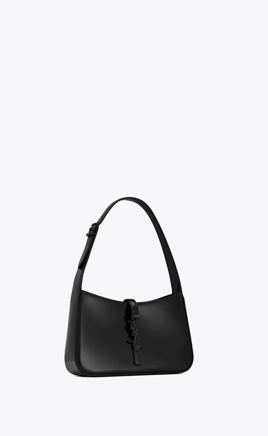 SAINT LAURENT LE 5 À 7 IN SHINY LEATHER