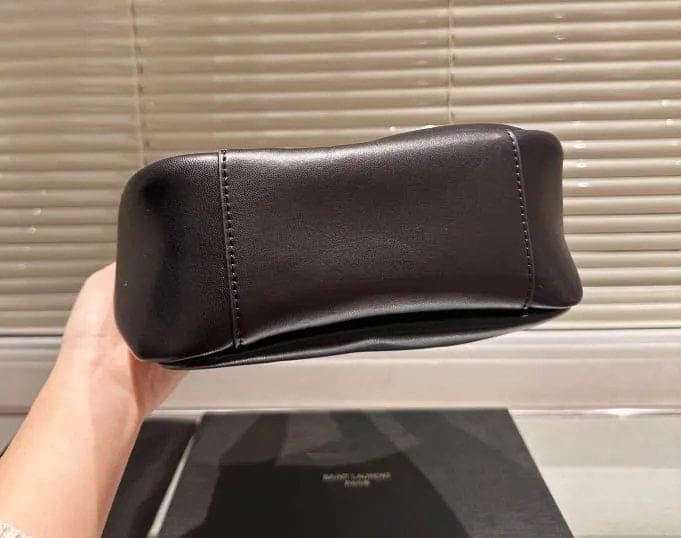 SAINT LAURENT LE 5 À 7 SUPPLE SMALL IN PADDED LAMBSKIN