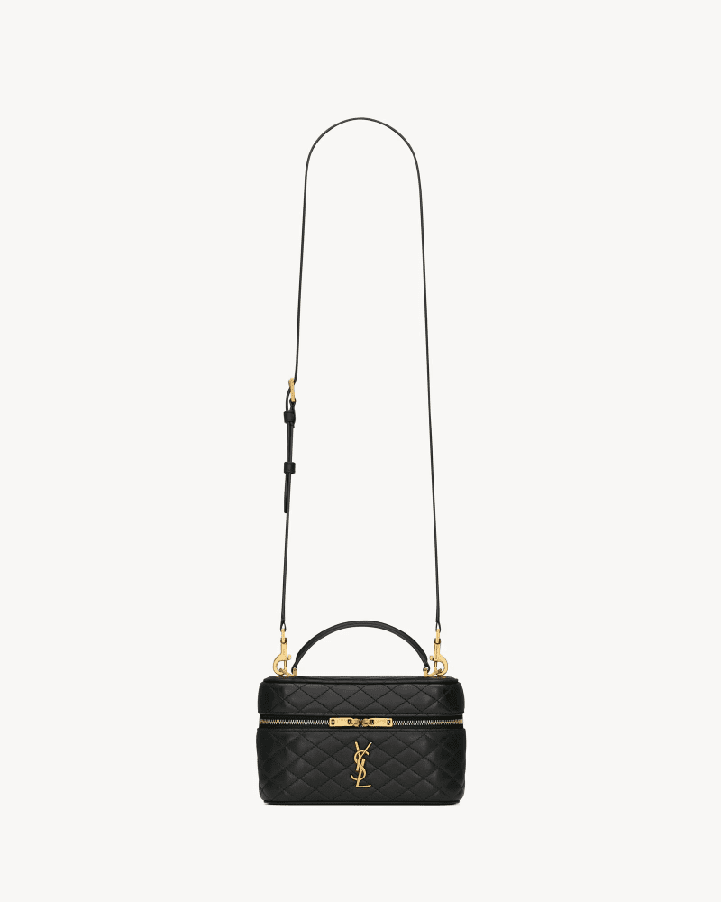 Saint Laurent Gaby vanity bag in lambskin