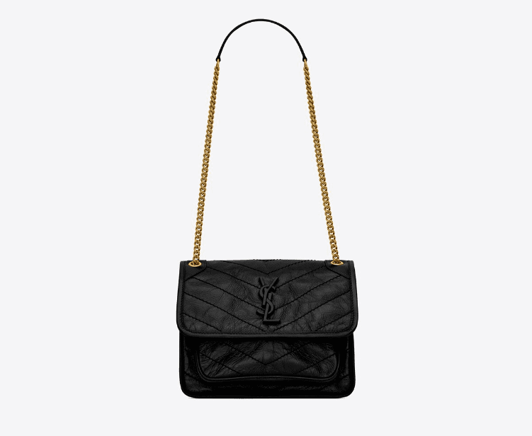 SAINT LAURENT NIKI BABY IN VINTAGE LEATHER