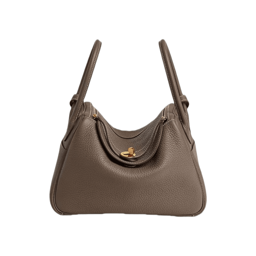 Hermès Lindy 26 Etoupe Clemence Gold Hardware
