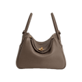 Hermès Lindy 26 Etoupe Clemence Gold Hardware