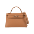 Hermès Kelly Mini Epsom Gold Sellier Gold Hardware