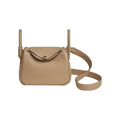 Hermès Mini  Lindy Trench Gold Clemence Gold Hardware