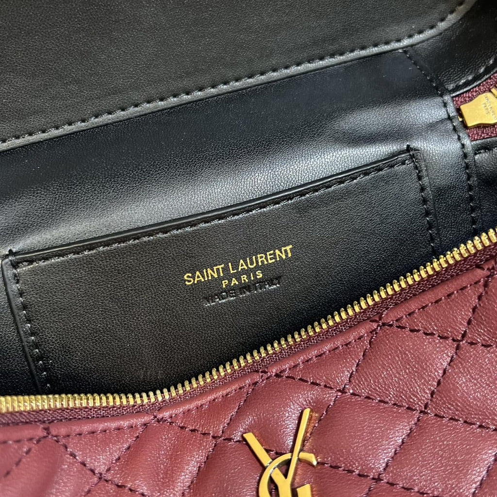 Saint Laurent gaby vanity bag in lambskin