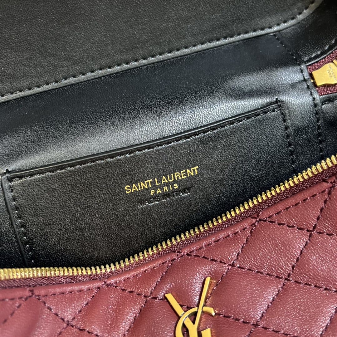 Saint Laurent gaby vanity bag in lambskin