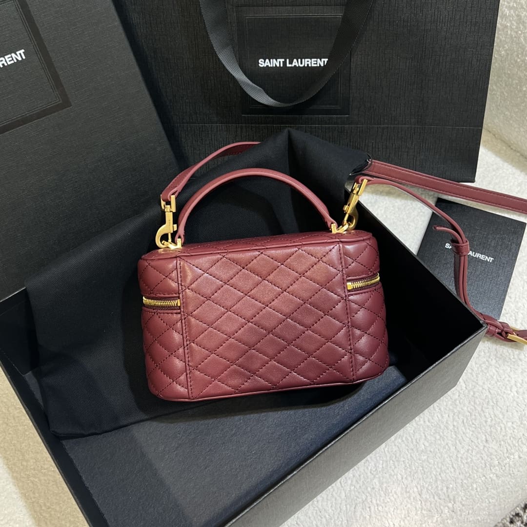 Saint Laurent gaby vanity bag in lambskin