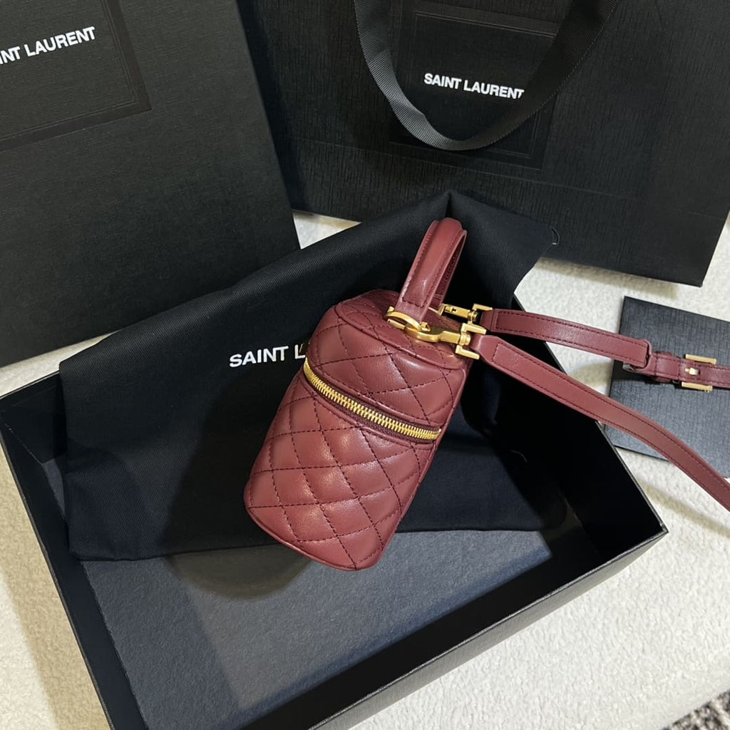 Saint Laurent gaby vanity bag in lambskin
