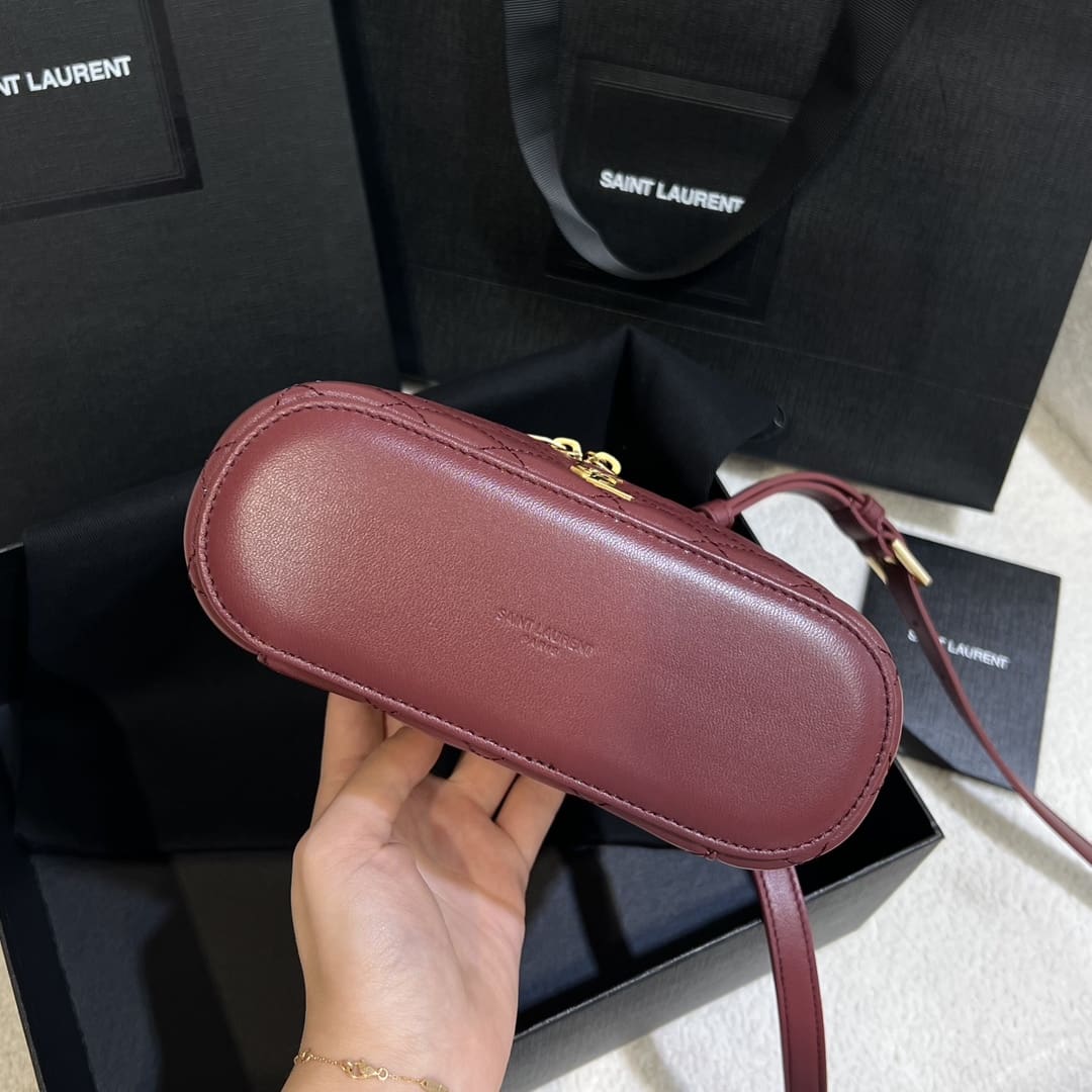 Saint Laurent gaby vanity bag in lambskin