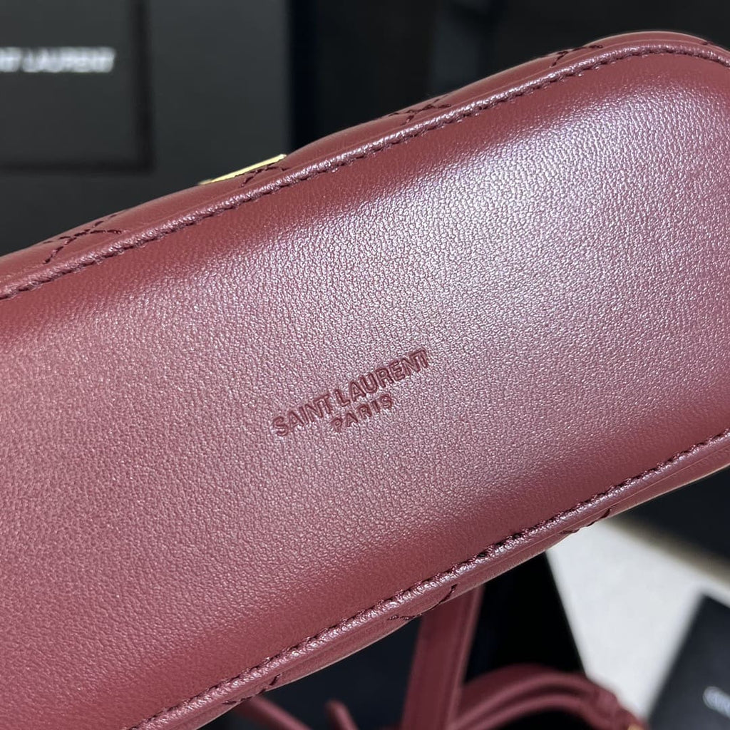 Saint Laurent gaby vanity bag in lambskin