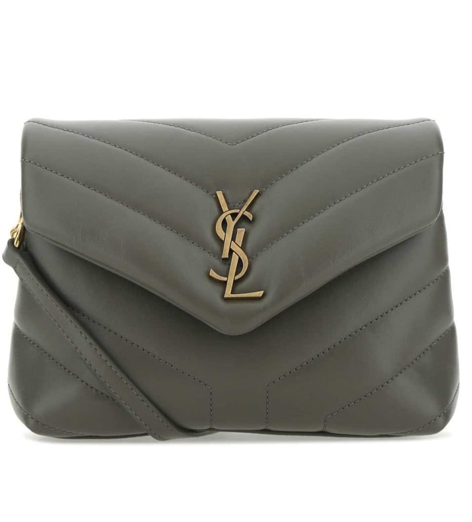 Saint Laurent LouLou Toy Logo Plaque Shoulder Bag