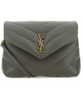 Saint Laurent LouLou Toy Logo Plaque Shoulder Bag