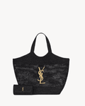 SAINT LAURENT ICARE IN RAFFIA