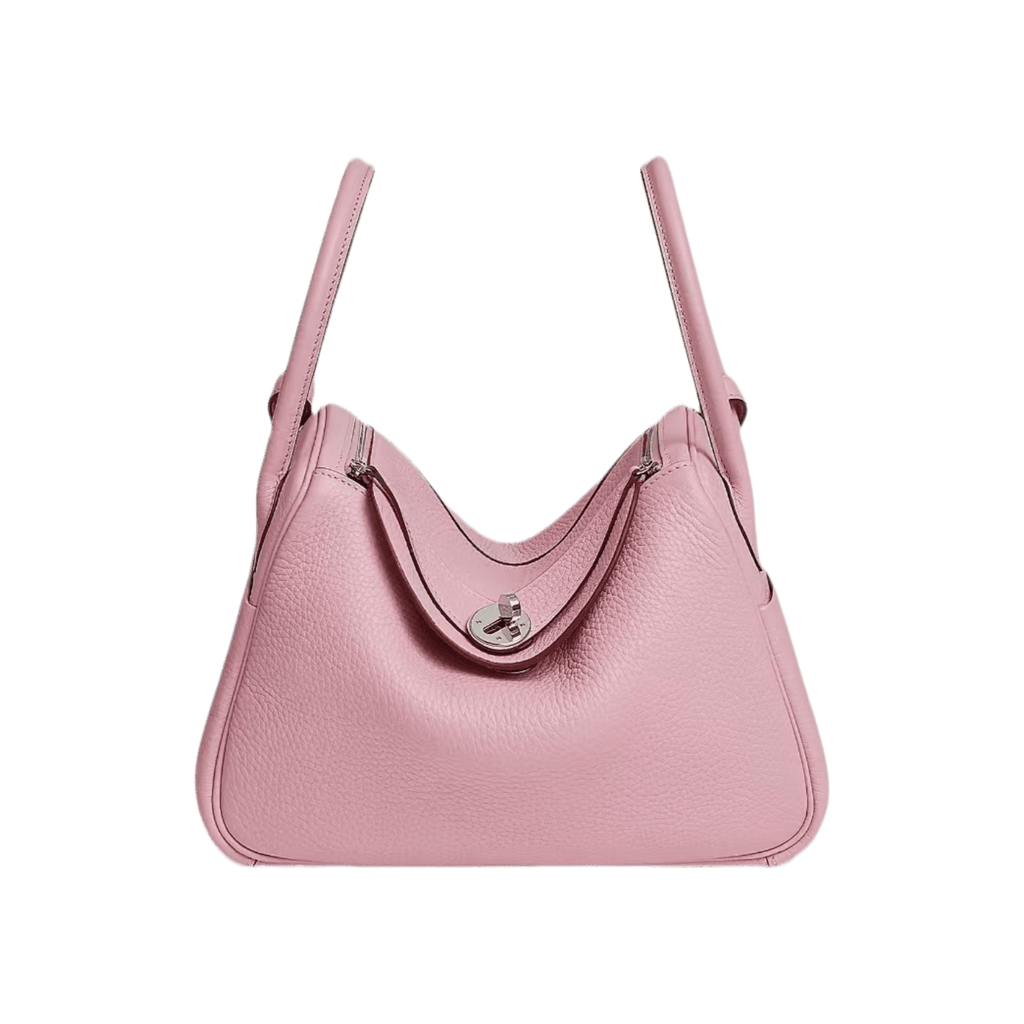 Hermès Lindy 26 Pink Clemence Palladium Hardware