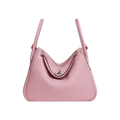 Hermès Lindy 26 Pink Clemence Palladium Hardware