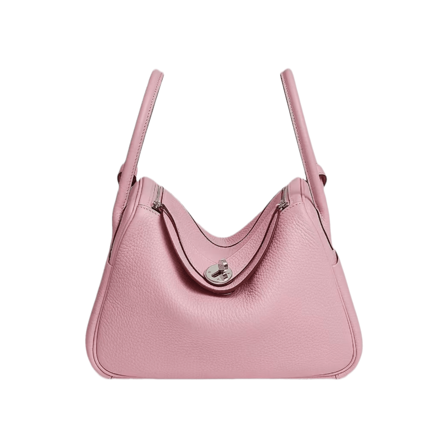 Hermès Lindy 26 Pink Clemence Palladium Hardware