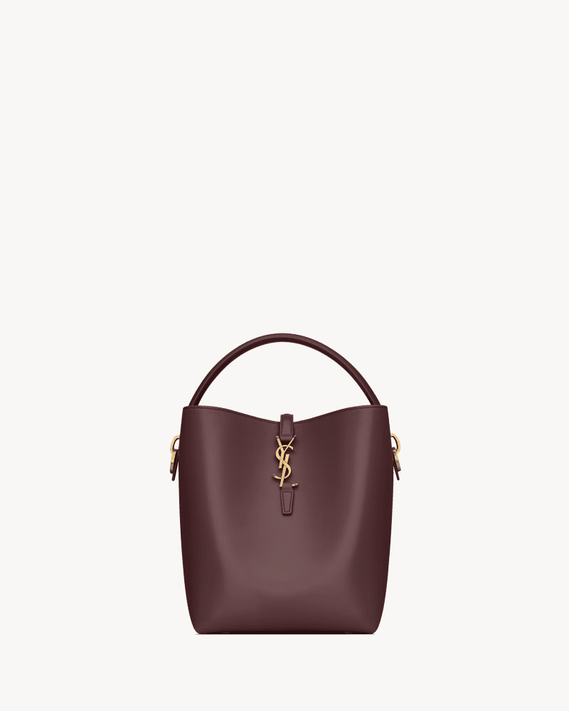 SAINT LAURENT LE 37 IN SHINY LEATHER
