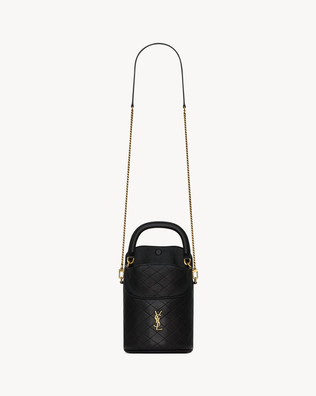 SAINTAURENT GABY BUCKET BAG IN LAMBSKIN
