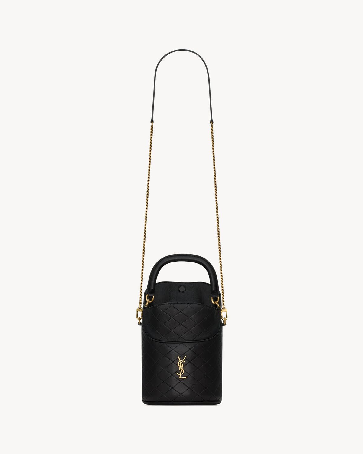 SAINTAURENT GABY BUCKET BAG IN LAMBSKIN