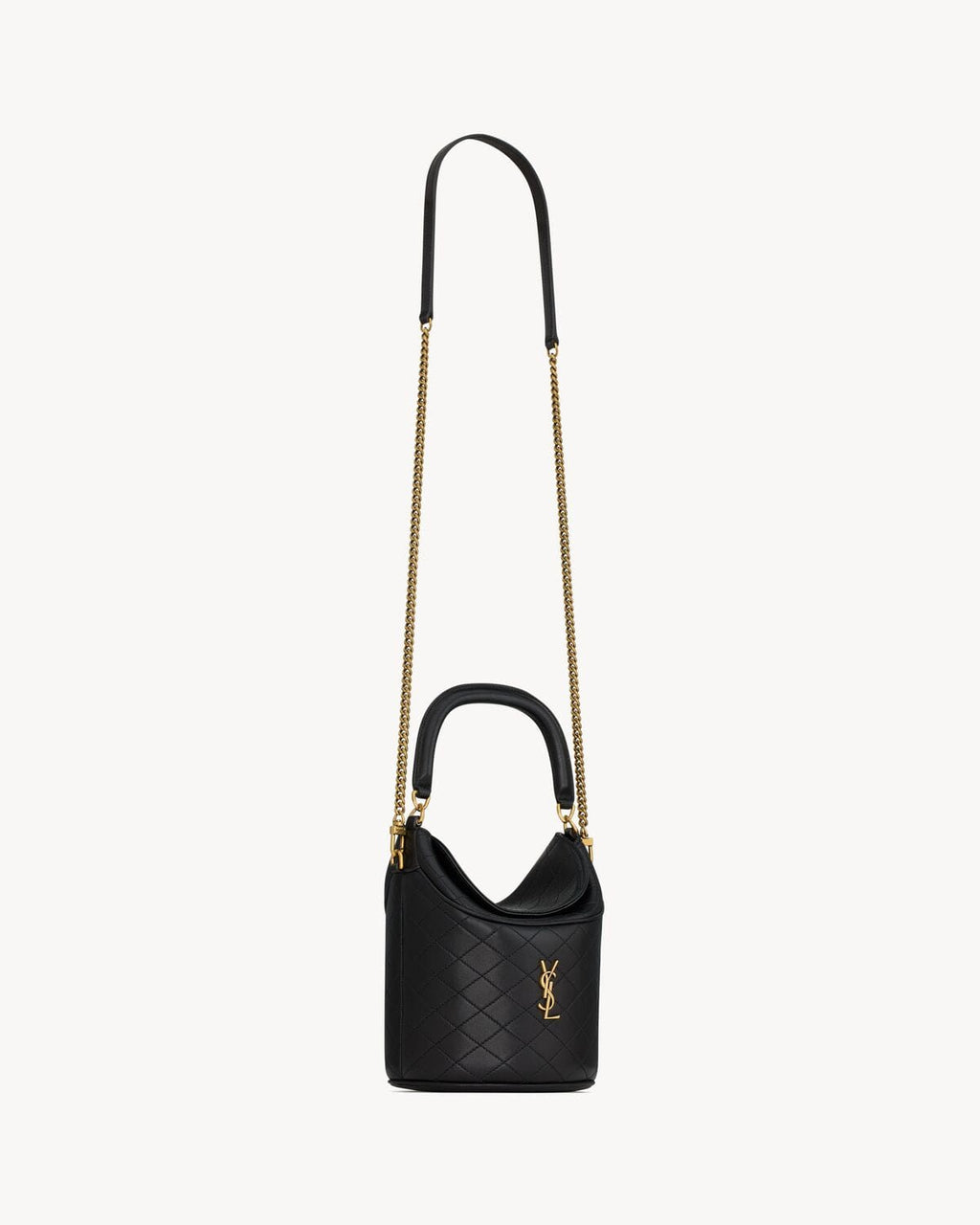 SAINTAURENT GABY BUCKET BAG IN LAMBSKIN
