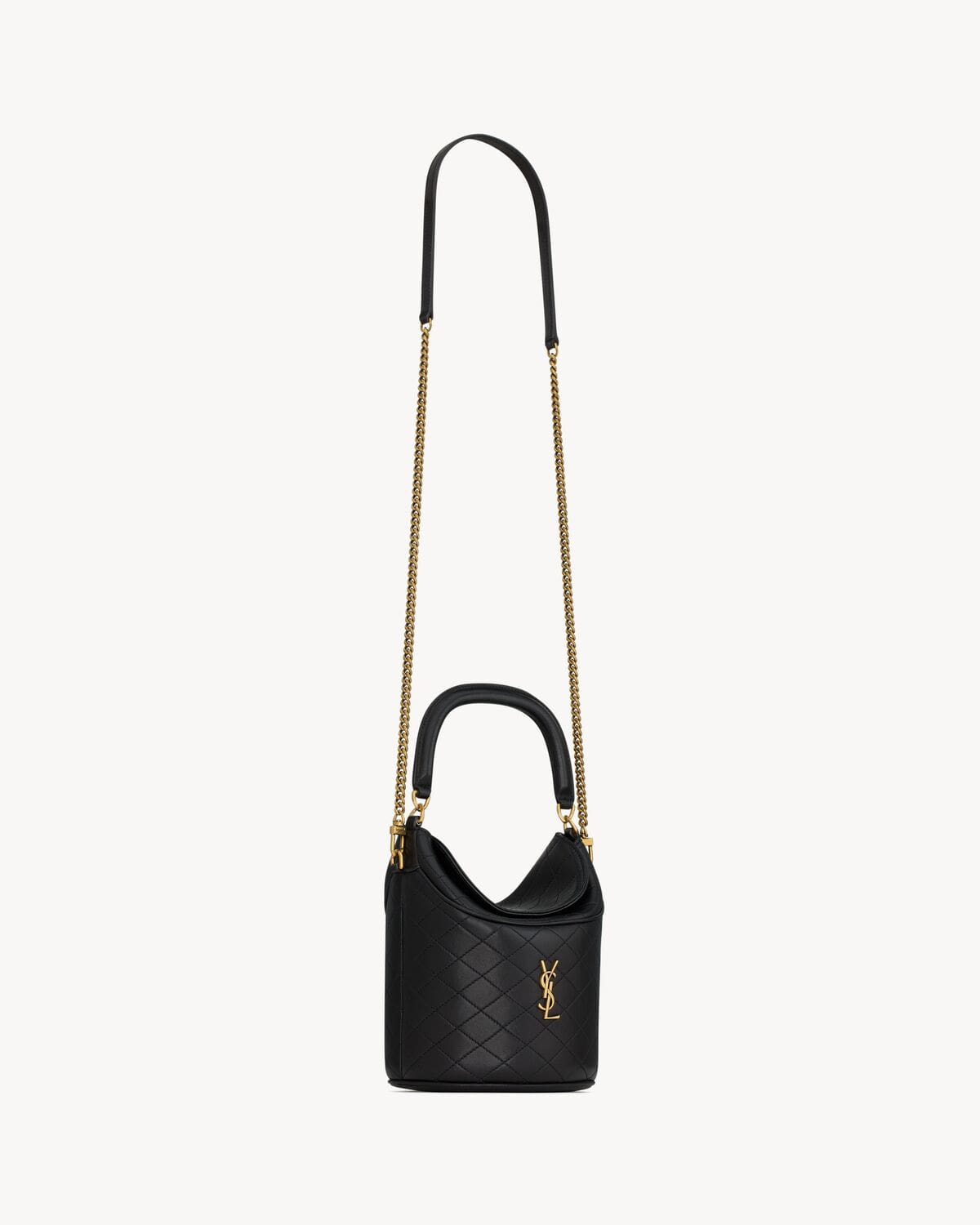 SAINTAURENT GABY BUCKET BAG IN LAMBSKIN