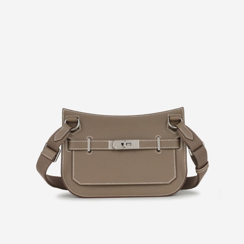 HERMÈS Mini Jypsiere Swift Etoupe